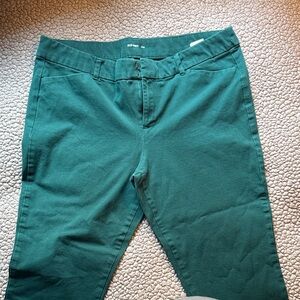 Old Navy Green Ankle Pants
